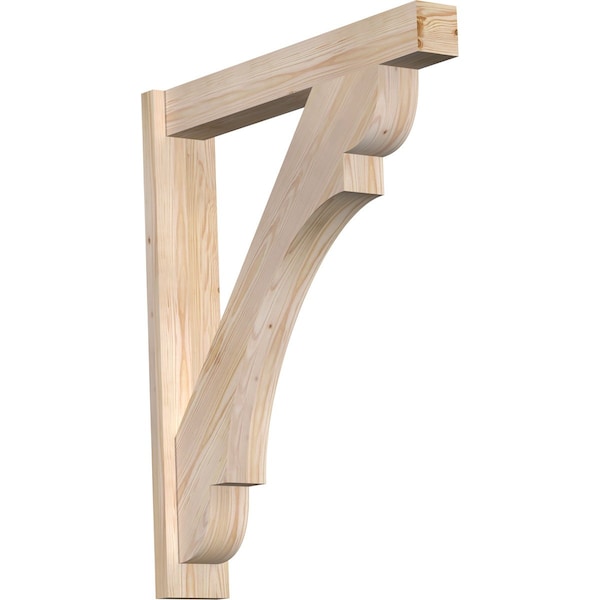 Ekena Millwork Olympic Block Smooth Outlooker, Douglas Fir, 5 1/2"W x 32"D x 38"H OUT06X32X38OLY05SDF - main